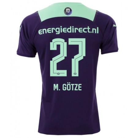 PSV Eindhoven Mario Gotze 27 Voetbalshirts Uit 2021-22